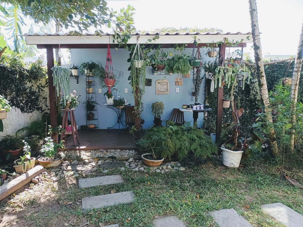Studio Cravo E Canela - Aconchego E Privacidade, Ideal Para Casais, Com Cozinha Completa, Wi-Fi, Vaga De Garagem, Excelente Custo Beneficio, Lugar Tranquilo Entre As Praias Dos Ingleses E Mocambique Florianópolis Buitenkant foto